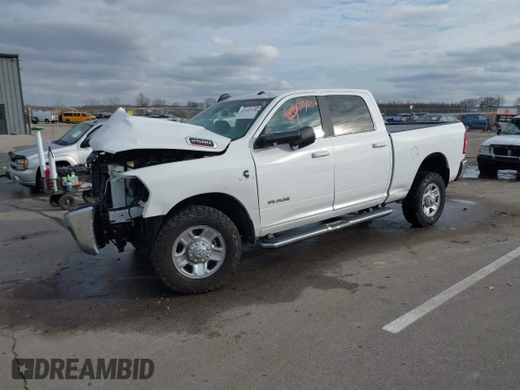 2022 Ram 2500 Big Horn with VIN 3C6UR5DL0NG103812, listed as a IAAI auction lot 41497556 with 110,303 mi miles and . Bid and sale history available at DreamBid. Image 20.