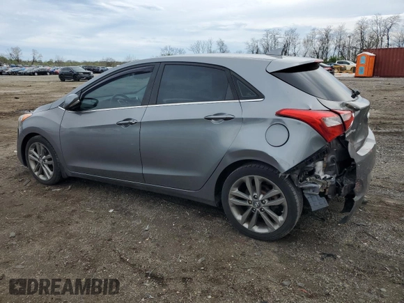 2016 Hyundai Elantra GT with VIN KMHD35LH5GU289110, listed as a Copart auction lot 50838455 with 89,402 mi miles and Salvage Title. Bid and sale history available at carsss.com. Image 2.