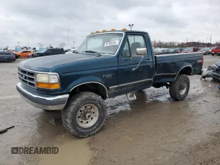 1997 Ford F-350 with VIN 1FTHF36G8VEB56577, listed as a Copart auction lot 84106284 with 126,868 mi miles and Salvage title. Bid and sale history available at DreamBid. Image 1.