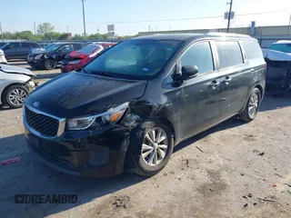 2017 Kia Sedona LX with VIN KNDMB5C19H6242467, listed as a IAAI auction lot 41836591 with 95,403 mi miles. Bid and sale history available at carsss.com. Image 17.