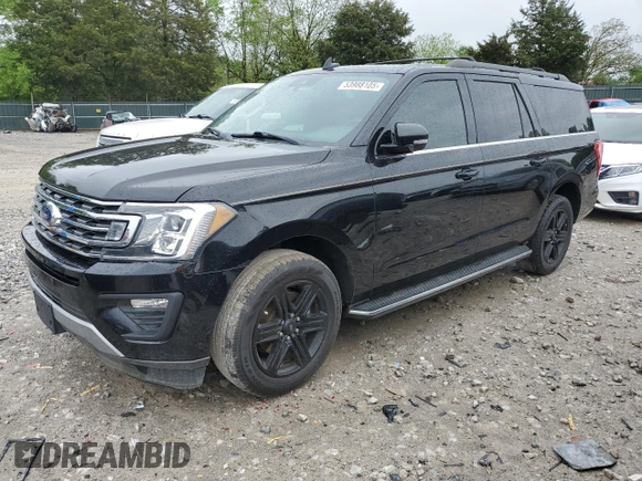2020 Ford Expedition Max XLT with VIN 1FMJK1HT5LEA92969, listed as a Copart auction lot 53988105 with 169,483 mi miles and Clean Title. Bid and sale history available at DreamBid. Image 1.