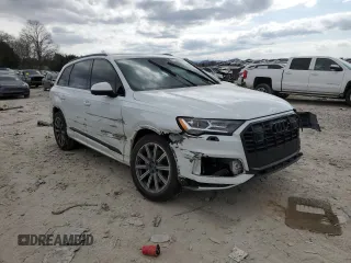 2022 Audi Q7 Premium Plus with VIN WA1LJBF73ND016522, listed as a Copart auction lot 47744775 with 42,778 mi miles and Salvage title. Bid and sale history available at DreamBid. Image 4.