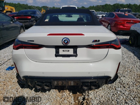 2023 BMW M4 Competition xDrive with VIN WBS33BA02PCM84849, listed as a Copart auction lot 66064353 with 0 mi miles. Bid and sale history available at carsss.com. Image 6.