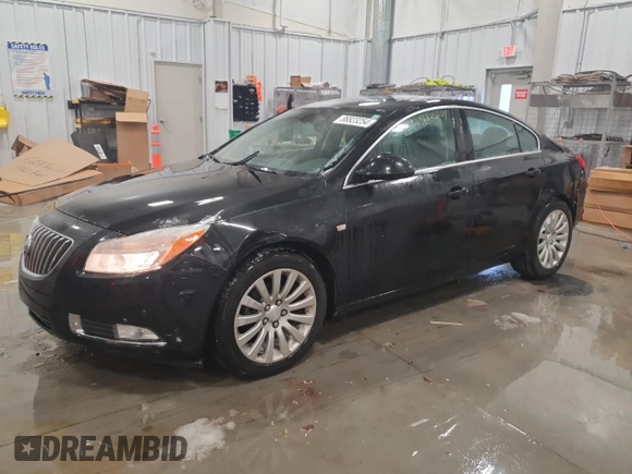 2011 Buick Regal CXL RL6 with VIN W04GU5GC1B1007224, listed as a Copart auction lot 86823254 with 125,893 mi miles and Clean Title. Bid and sale history available at carsss.com. Image 1.