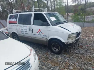 2002 GMC Safari with VIN 1GKDM19X22B501933, listed as a IAAI auction lot 41897022 with 228,534 mi miles. Bid and sale history available at carsss.com. Image 1.