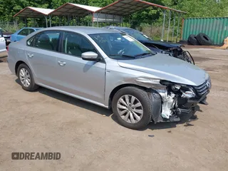 2015 Volkswagen Passat Wolfsburg Edition with VIN 1VWAT7A32FC005153, listed as a IAAI auction lot 42476190 with 97,052 mi miles and . Bid and sale history available at DreamBid. Image 1.