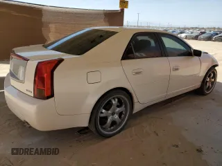 2003 Cadillac CTS with VIN 1G6DM57N230110575, listed as a Copart auction lot 66332734 with 184,546 mi miles and Salvage Title. Bid and sale history available at carsss.com. Image 3.
