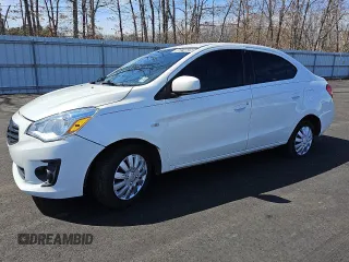 2017 Mitsubishi Mirage G4 ES with VIN ML32F3FJ6HH001016, listed as a Copart auction lot 46874825 with 100,419 mi miles and Clean Title. Bid and sale history available at carsss.com. Image 1.