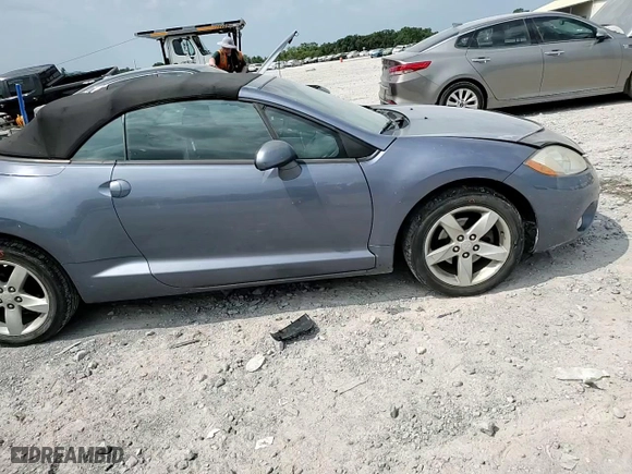 2007 Mitsubishi Eclipse GS with VIN 4A3AL25F07E059824, listed as a Copart auction lot 67555324 with 151,608 mi miles and Salvage Title. Bid and sale history available at carsss.com. Image 10.