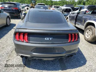 2020 Ford Mustang GT with VIN 1FA6P8CF6L5130303, listed as a Copart auction lot 57838495 with 45,319 mi miles and Salvage title. Bid and sale history available at DreamBid. Image 6.