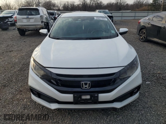 2021 Honda Civic Sport with VIN 2HGFC2F82MH540110, listed as a Copart auction lot 48857355 with 65,638 mi miles and Salvage Title. Bid and sale history available at DreamBid. Image 5.