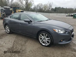 2015 Mazda 6 i Touring with VIN JM1GJ1V58F1200777, listed as a Copart auction lot 55514305 with 207,272 mi miles and Clean Title. Bid and sale history available at DreamBid. Image 4.