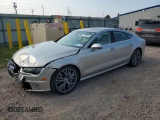 2017 Audi A7 Prestige with VIN WAU22AFC6HN012031, listed as a Copart auction lot 71198204 with 109,752 mi miles and Salvage Title. Bid and sale history available at carsss.com. Image 1.