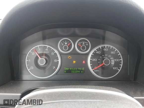 2008 Ford Fusion SEL with VIN 3FAHP08158R247057, listed as a Copart auction lot 51349435 with 222,294 mi miles and Salvage Title. Bid and sale history available at carsss.com. Image 9.