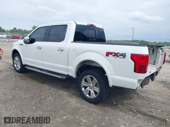 2020 Ford F-150 XL with VIN 1FTEW1E45LKD37553, listed as a IAAI auction lot 42120516 with 99,663 mi miles and . Bid and sale history available at DreamBid. Image 3.