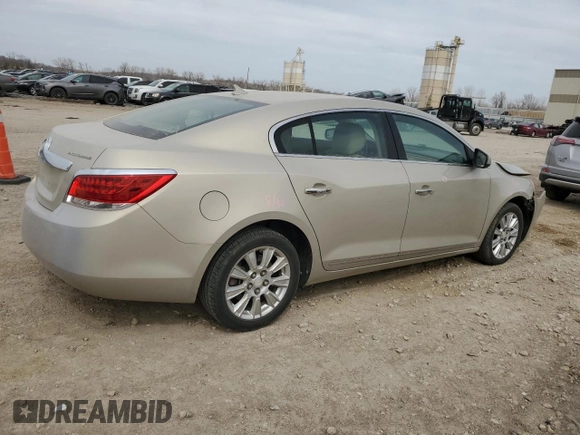 2011 Buick LaCrosse CX with VIN 1G4GA5ED0BF224093, listed as a Copart auction lot 49406635 with 210,029 mi miles and Salvage title. Bid and sale history available at DreamBid. Image 3.
