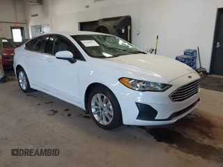 2020 Ford Fusion Hybrid SE with VIN 3FA6P0LU7LR173500, listed as a IAAI auction lot 41368311 with 105,202 mi miles. Bid and sale history available at carsss.com. Image 1.