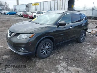 2016 Nissan Rogue SV with VIN 5N1AT2MV0GC856643, listed as a IAAI auction lot 41887299 with 174,382 mi miles and . Bid and sale history available at DreamBid. Image 2.