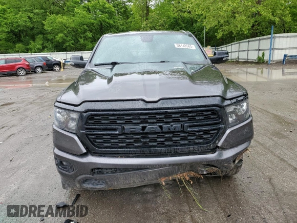 2024 Ram 1500 Big Horn with VIN 1C6SRFFT4RN181193, listed as a Copart auction lot 58148565 with 42,281 mi miles and Salvage title. Bid and sale history available at DreamBid. Image 5.