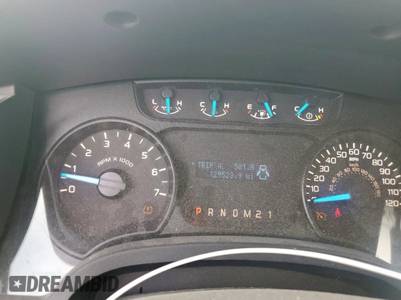 2014 Ford F-150 XL z VIN 1FTEX1CM7EFC50507, wystawiony jako Copart lot #56485015 z przebiegiem 129 523 mil mil oraz Szkoda całkowita • Salvage title. Historia ofert i sprzedaży dostępna na DreamBid. Obrazek 9.
