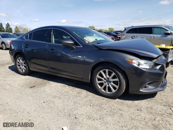 2016 Mazda Mazda6 i Sport with VIN JM1GJ1U55G1468916, listed as a Copart auction lot 50017665 with 144,397 mi miles and Salvage Title. Bid and sale history available at carsss.com. Image 4.