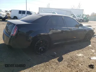 2014 Chrysler 300 with VIN 2C3CCABG5EH309524, listed as a Copart auction lot 76442434 with 143,939 mi miles and Salvage Title. Bid and sale history available at carsss.com. Image 3.