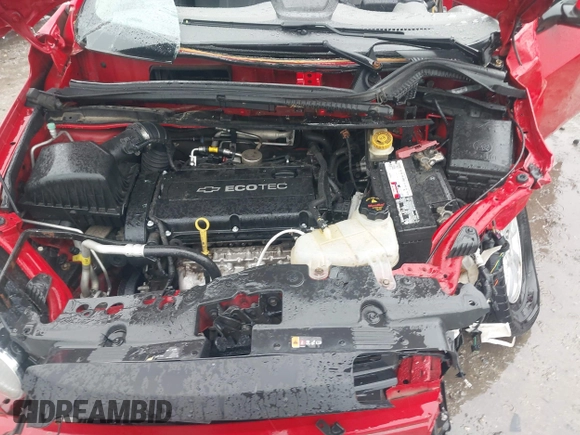 2012 Chevrolet Sonic LT with VIN 1G1JC5SH4C4160545, listed as a IAAI auction lot 42355602 with 181,390 mi miles and . Bid and sale history available at DreamBid. Image 10.