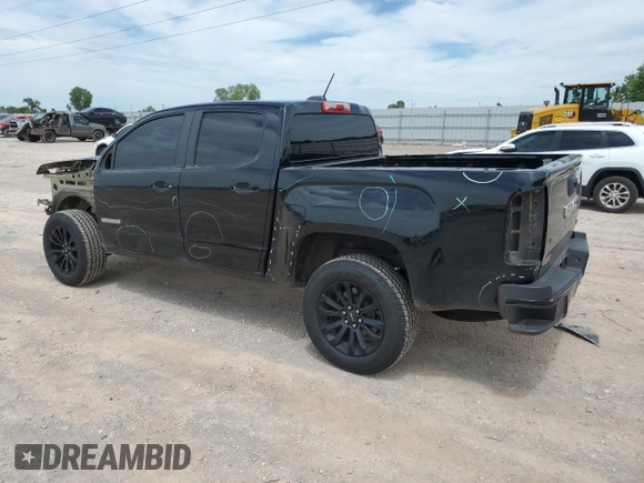 2021 GMC Canyon 2WD Elevation Standard with VIN 1GTG5BEN9M1148356, listed as a Copart auction lot 57948934 with 46,674 mi miles and Salvage Title. Bid and sale history available at carsss.com. Image 2.