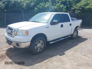 2008 Ford F-150 XLT z VIN 1FTPW14508FA78103, wystawiony jako IAAI lot #42240579 z przebiegiem 159 336 mil mil oraz . Historia ofert i sprzedaży dostępna na DreamBid. Obrazek 2.
