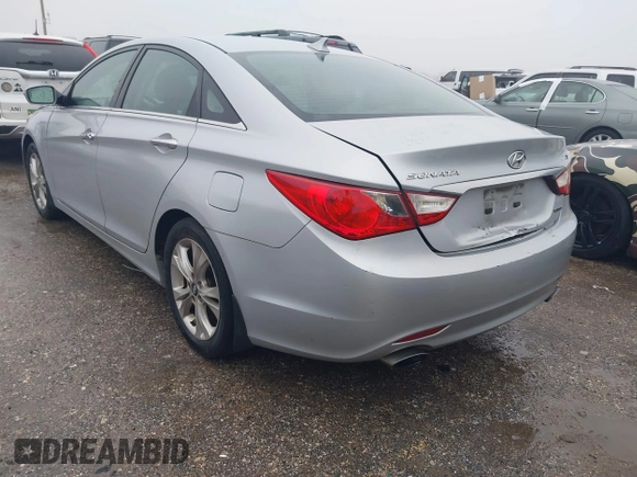 2011 Hyundai Sonata Limited with VIN 5NPEC4AB6BH295017, listed as a IAAI auction lot 41436827 with 179,204 mi miles and . Bid and sale history available at DreamBid. Image 3.