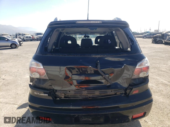 2006 Mitsubishi Outlander SE with VIN JA4LX41F66U007310, listed as a Copart auction lot 77763124 with 100,283 mi miles and Salvage Title. Bid and sale history available at carsss.com. Image 6.