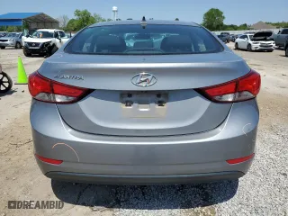 2015 Hyundai Elantra Limited with VIN KMHDH4AE4FU344665, listed as a Copart auction lot 52208525 with 117,873 mi miles and Salvage Title. Bid and sale history available at carsss.com. Image 6.