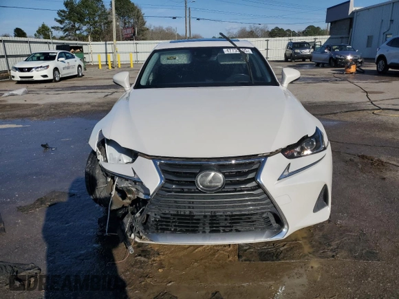 2019 Lexus IS with VIN JTHBA1D26K5090654, listed as a Copart auction lot 47735505 with 54,507 mi miles and Salvage Title. Bid and sale history available at carsss.com. Image 5.
