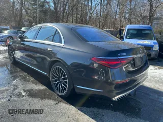 2022 Mercedes-Benz S-Class S 500 with VIN W1K6G6DB9NA088879, listed as a Copart auction lot 44387975 with 49,053 mi miles and Clean Title. Bid and sale history available at carsss.com. Image 3.