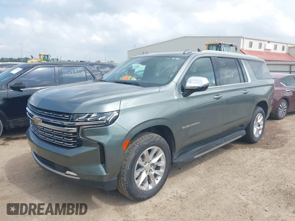2023 Chevrolet Suburban Premier with VIN 1GNSCFKD6PR393843, listed as a IAAI auction lot 42101935 with 59,604 mi miles. Bid and sale history available at carsss.com. Image 17.
