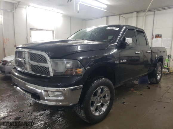 2009 Dodge Ram 1500 SLT with VIN 1D3HV18T19S741825, listed as a Copart auction lot 71555754 with 233,377 mi miles and Salvage Title. Bid and sale history available at carsss.com. Image 1.