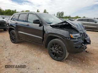 2022 Jeep Grand Cherokee WK Laredo E with VIN 1C4RJFAG6NC118918, listed as a Copart auction lot 72681334 with 48,766 mi miles and Salvage Title. Bid and sale history available at carsss.com. Image 4.