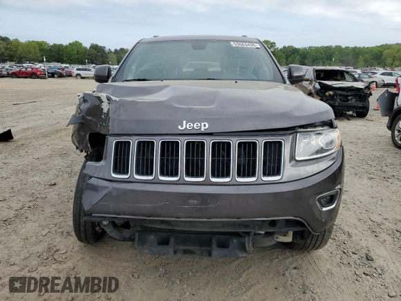 2014 Jeep Grand Cherokee Laredo with VIN 1C4RJEAG0EC388611, listed as a Copart auction lot 53663495 with Not Provided miles and Salvage Title. Bid and sale history available at DreamBid. Image 5.
