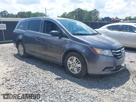 2014 Honda Odyssey LX с VIN 5FNRL5H2XEB094964, выставлен на аукционе IAAI как лот 42131411 с пробегом 175 825 миль миль и . История ставок и продаж доступна на DreamBid. Изображение 1.