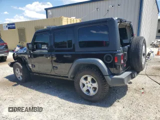 2021 Jeep Wrangler Unlimited Sport S с VIN 1C4HJXDG4MW532158, выставлен на аукционе Copart как лот 57533055 с пробегом 79 513 миль миль и Чистый • Clean title. История ставок и продаж доступна на DreamBid. Изображение 2.