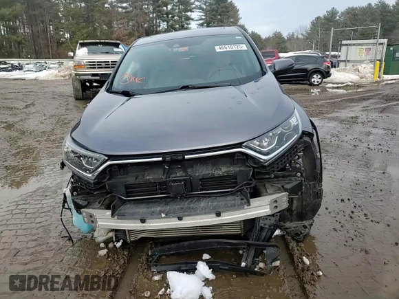 2017 Honda CR-V EX-L with VIN 5J6RW2H82HL027801, listed as a Copart auction lot 46610125 with 100,211 mi miles and Salvage Title. Bid and sale history available at carsss.com. Image 11.