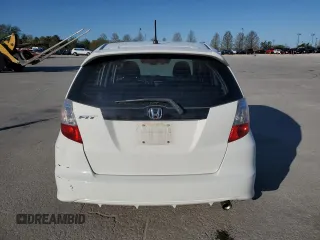 2009 Honda Fit Sport with VIN JHMGE88419C001626, listed as a Copart auction lot 52047375 with 154,585 mi miles and Salvage Title. Bid and sale history available at carsss.com. Image 6.