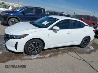 2024 Nissan Sentra SV with VIN 3N1AB8CV1RY302066, listed as a IAAI auction lot 42553617 with 38,596 mi miles and . Bid and sale history available at DreamBid. Image 14.
