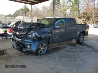 2020 Chevrolet Colorado 2WD Z71 with VIN 1GCGSDEN5L1158451, listed as a Copart auction lot 47039105 with 53,685 mi miles and Salvage title. Bid and sale history available at DreamBid. Image 1.