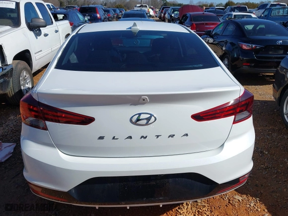 2019 Hyundai Elantra SEL with VIN 5NPD84LF7KH463762, listed as a IAAI auction lot 41465346 with 54,782 mi miles. Bid and sale history available at carsss.com. Image 16.