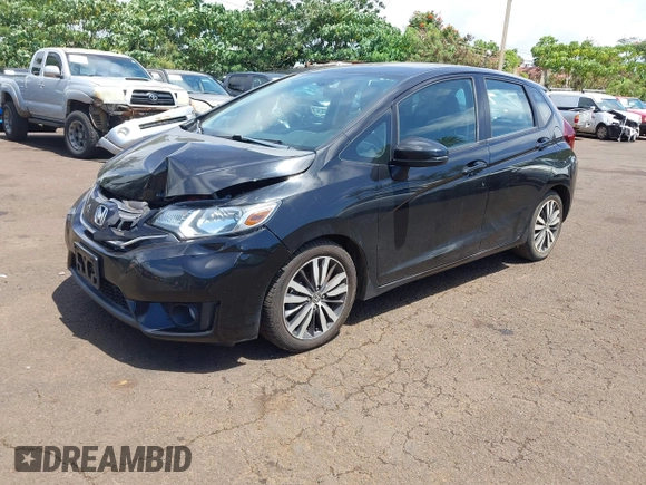 2015 Honda Fit EX-L with VIN 3HGGK5H89FM706018, listed as a IAAI auction lot 42417637 with 36,556 mi miles and . Bid and sale history available at DreamBid. Image 22.