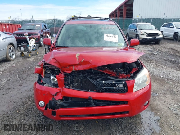 2008 Toyota RAV4 Ltd with VIN JTMBK31VX85059585, listed as a IAAI auction lot 41607526 with 163,540 mi miles. Bid and sale history available at carsss.com. Image 12.