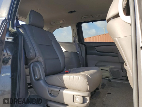 2012 Honda Odyssey EX-L with VIN 5FNRL5H66CB146350, listed as a Copart auction lot 55428555 with 171,207 mi miles and Salvage Title. Bid and sale history available at DreamBid. Image 11.