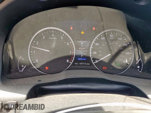 2015 Lexus ES 330 with VIN JTHBK1GG2F2210963, listed as a Copart auction lot 58610105 with 105,712 mi miles and Salvage title. Bid and sale history available at DreamBid. Image 9.