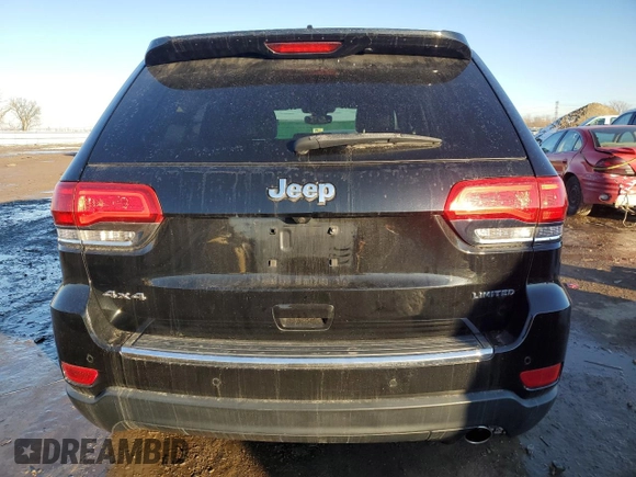 2018 Jeep Grand Cherokee Limited with VIN 1C4RJFBG1JC509662, listed as a Copart auction lot 89082395 with 42,012 mi miles and Salvage title. Bid and sale history available at DreamBid. Image 6.